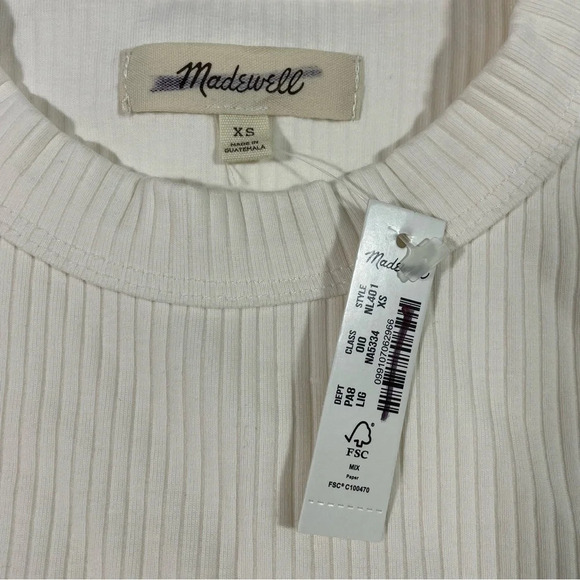 New Madewell Crewneck Thong Bodysuit Sleekhold NL401 - Picture 7 of 9